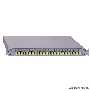 Spleissbox 6xLC-D OM3 aqua