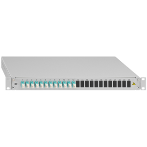 Spleissbox 12xLC-D OM3 aqua