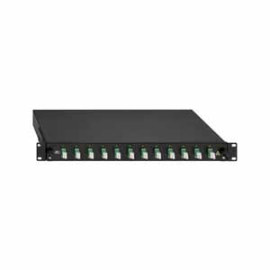 BL-Spleissbox 12xLC-D OS2 APC grün