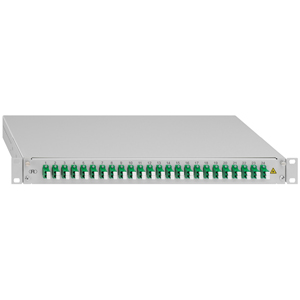 Spleissbox 24xLC-D OS2 APC grün