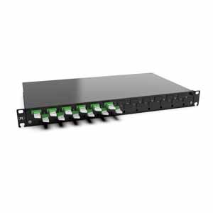 Spleissbox 12xLSH OS2 APC grün sw
