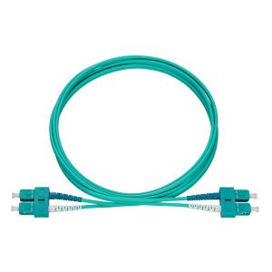 SC-D/SC-D Patchkabel OM3 aqua 2m