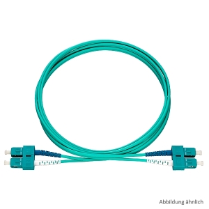 SC-D/SC-D Patchkabel OM5 grün 5m