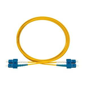 SC-D/SC-D Patchkabel OS2 gelb 2m