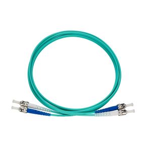 ST-D/ST-D Patchkabel OM3 aqua 2m
